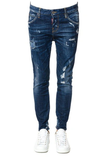 Shop Dsquared2 Cool Girl Cotton Denim Jeans