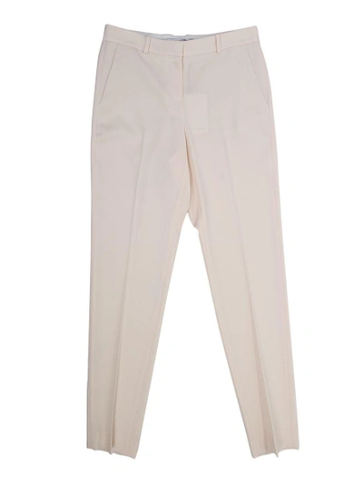 Shop Givenchy Wool Trousers In Pink