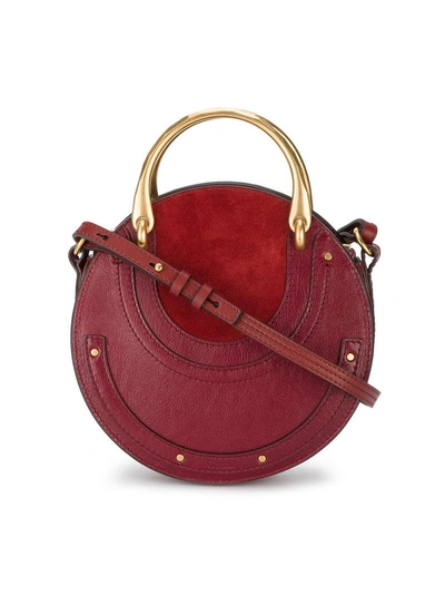 Shop Chloé Small Pixie Bag In Red