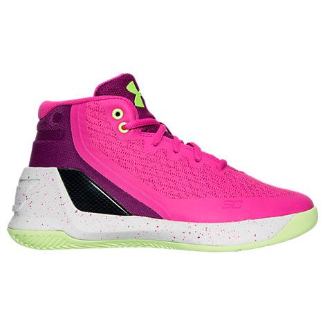 curry pink basketball shoes