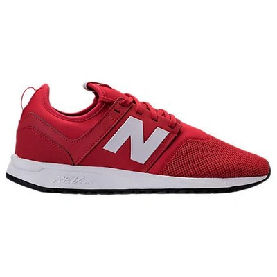 Shop New Balance Men's 247 Casual Shoes, Red