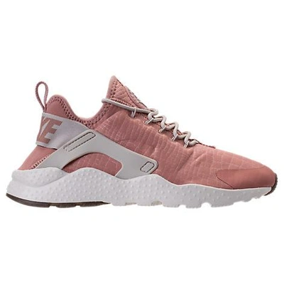Shop Nike Women's Air Huarache Run Ultra Casual Shoes, Pink