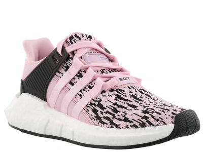 Shop Adidas Originals Eqt Support 93-17 Sneaker In Pink White