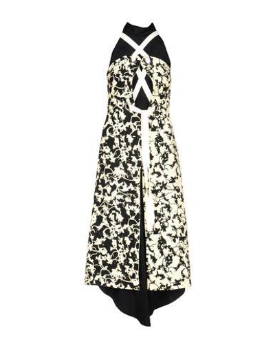 Shop Proenza Schouler Midi Dress In Ivory