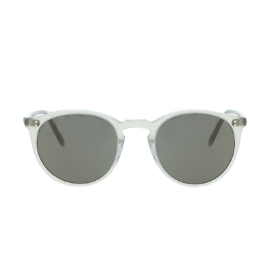 Shop Oliver Peoples O'malley Nyc Sunglasses In Grey
