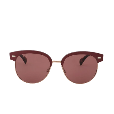 Shop Oliver Peoples Shaelie Sunglasses In Burgundy