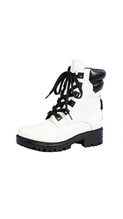 Shop Kendall + Kylie East Hiker Boots In White