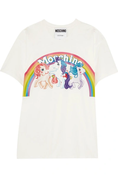 Shop Moschino + My Little Pony Cotton-jersey T-shirt