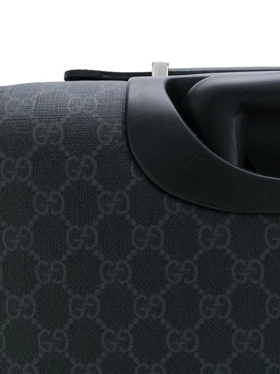 Shop Gucci Gg Supreme Carry On In Black