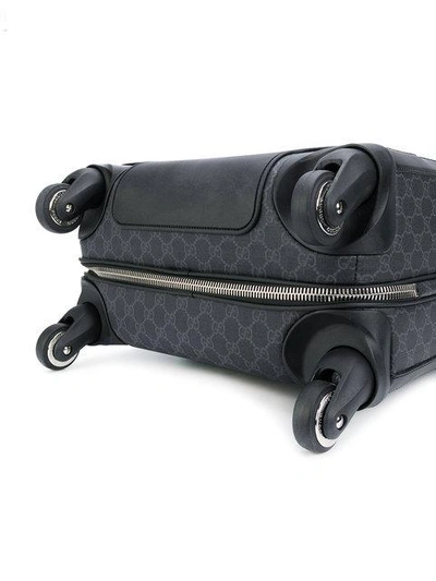 Shop Gucci Gg Supreme Carry On In Black