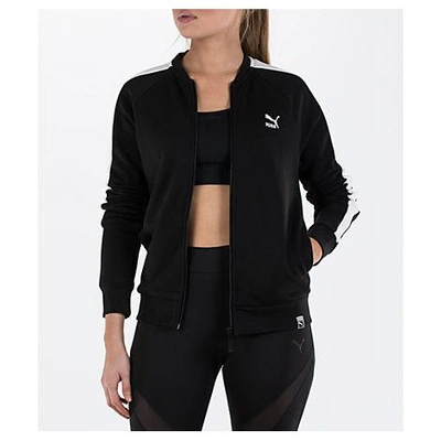 Shop Puma Women's T7 Track Jacket, Black