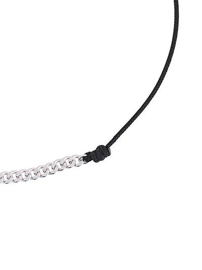 Shop 530park Curb Chain Cord Bracelet - Metallic