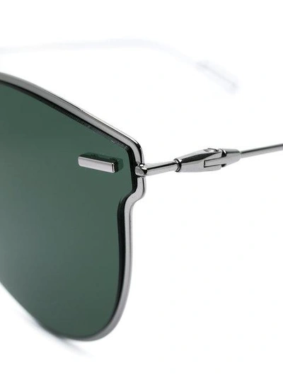 Shop Dior Eyewear Pressure Sunglasses - Metallic