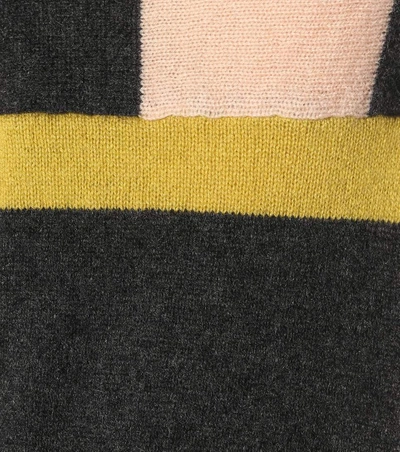 Shop Equipment Lucinda Striped Cashmere Sweater In Multicoloured