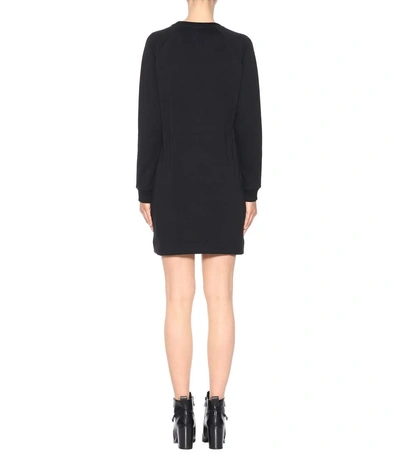 Shop Kenzo Embroidered Cotton Dress
