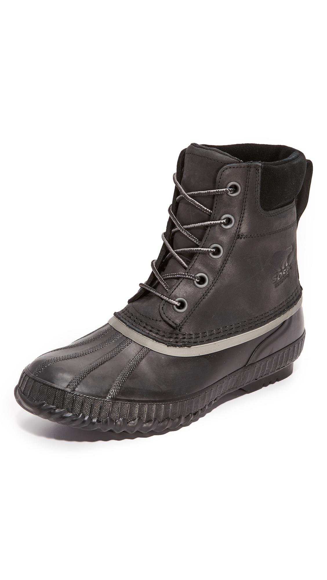 sorel cheyanne grain leather boots