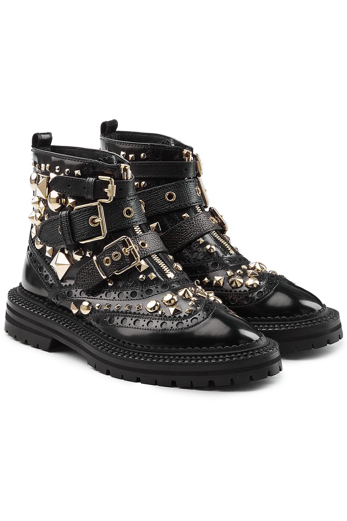 burberry studded boots