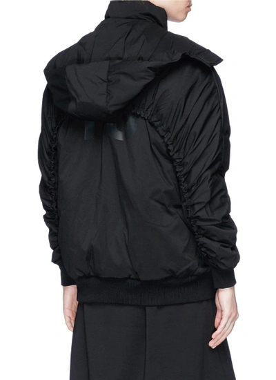 Shop Y-3 Detachable Hood Down Jacket