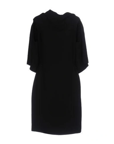 Shop Gareth Pugh Short Dress In Black