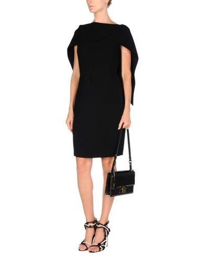 Shop Gareth Pugh Short Dress In Black