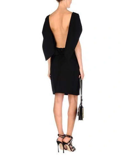 Shop Gareth Pugh Short Dress In Black