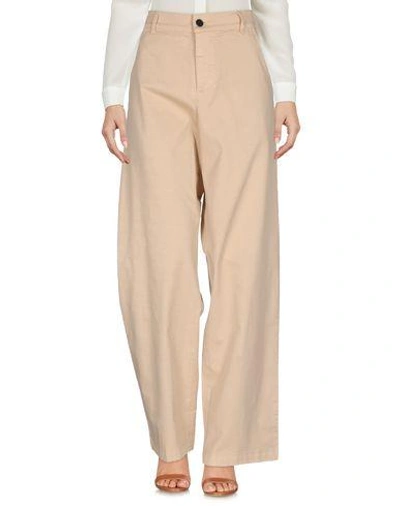 Shop Barena Venezia Casual Pants In Beige