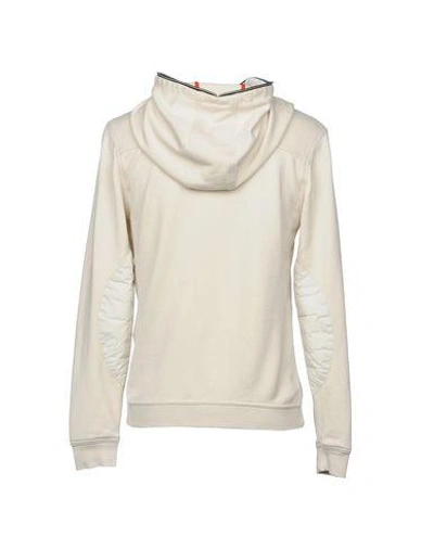 Shop Duvetica Hooded Sweatshirt In Ivory