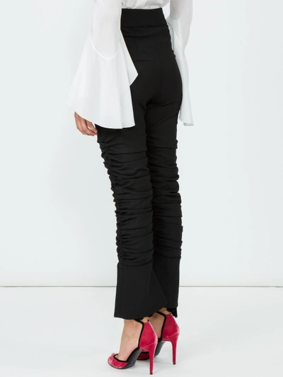 Shop Jacquemus Cropped Gathered Trousers