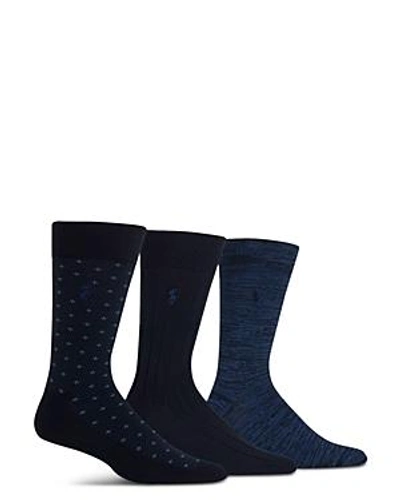 Shop Polo Ralph Lauren Super-soft Pattern Socks In Navy