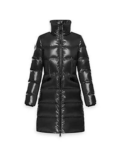 Shop Moncler Jasminum Down Coat In Black