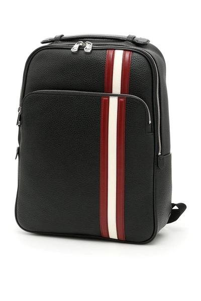 Shop Bally Ceripo Backpack In Blacknero