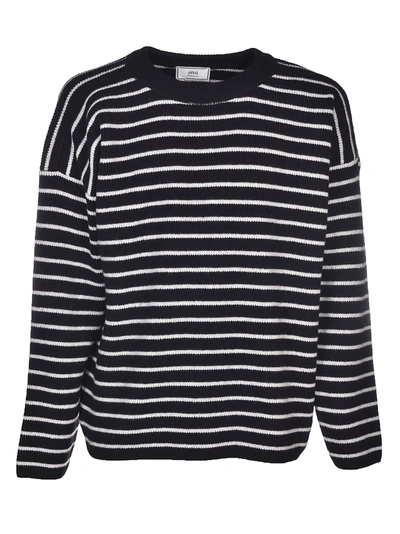 Shop Ami Alexandre Mattiussi Wool Sweater