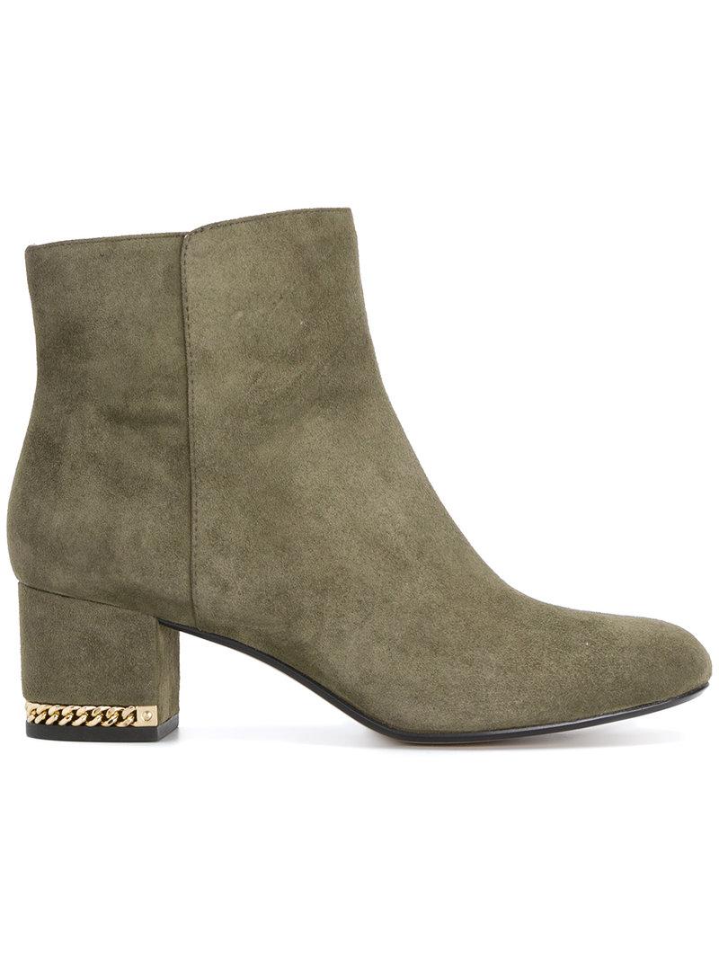 michael kors green boots
