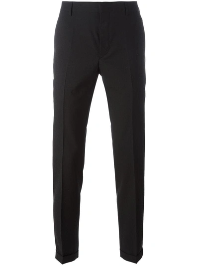 Shop Prada Cropped Tapered Trousers