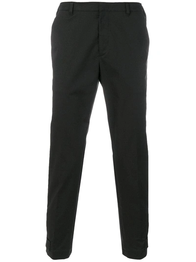 Shop Prada Classic Tapered Trousers