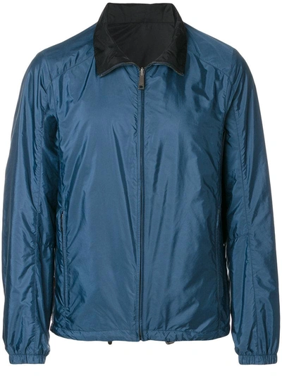 Shop Prada Collar Bomber Jacket