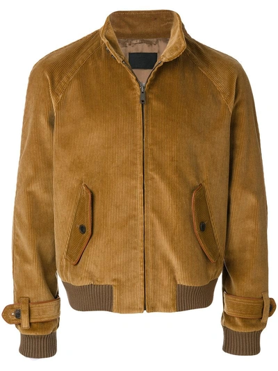 Shop Prada Corduroy Jacket