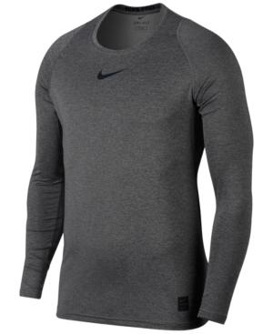 men's pro fitted long sleeve training shirt