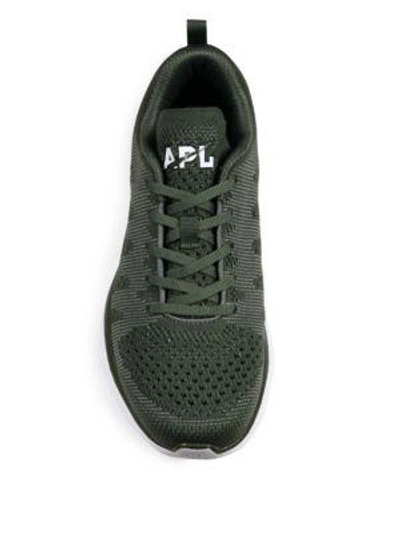 Shop Apl Athletic Propulsion Labs Techloom Pro Cashmere Sneakers In Rose Gold