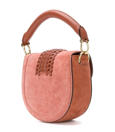 Shop Altuzarra Pink Ghianda Top Handle Mini Bag