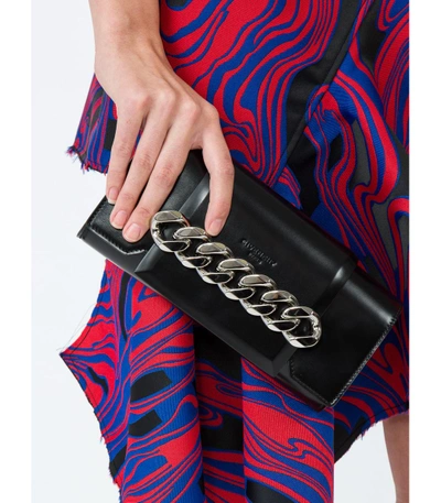 Shop Givenchy Black Infinity Mini Chain Bag