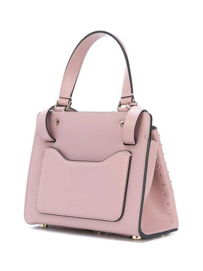 Shop Valentino Piper Mini Shoulder Bag In Pink
