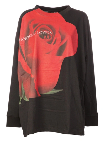 Shop Marcelo Burlon County Of Milan Uske Over T-shirt In Black-red