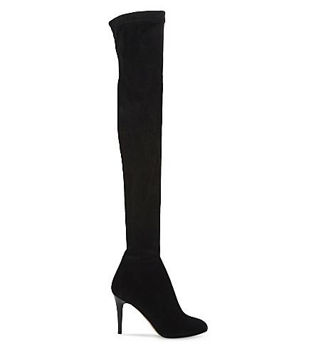 jimmy choo leather over the knee boots
