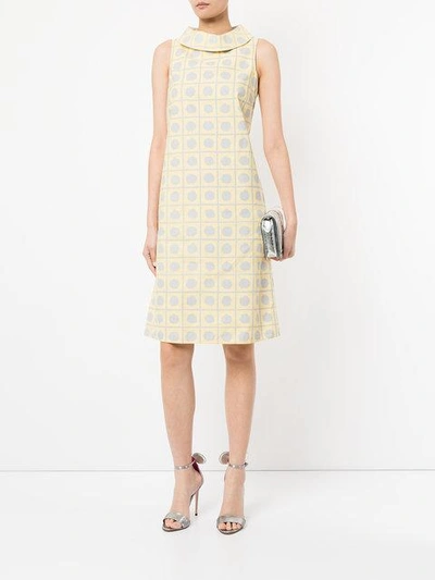 Shop Marni Cowl Neck Shift Dress