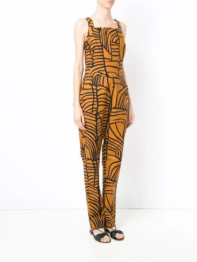 printed jumpsuit