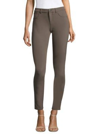 Shop Lafayette 148 Acclaimed Stretch Mercer Pant In Carob