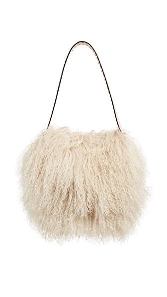 tory burch shearling bag