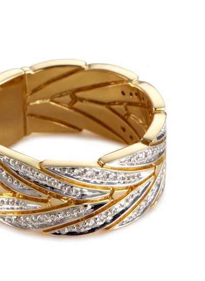 Shop John Hardy Diamond 18k Yellow Gold Ring