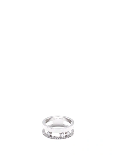 Shop Messika 'move Romane' Diamond 18k White Gold Ring